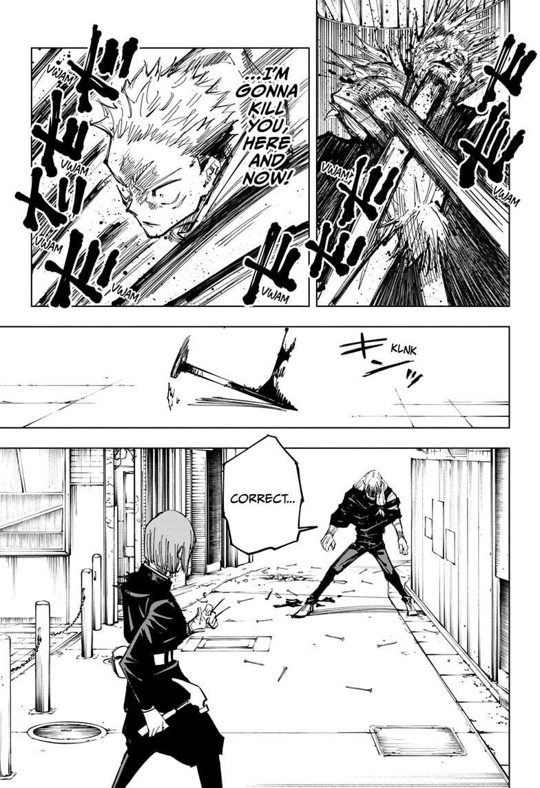 JuJutsu Kaisen Manga Chapter 124