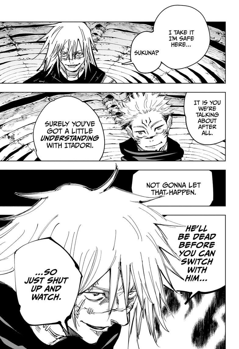 JuJutsu Kaisen Manga Chapter 130