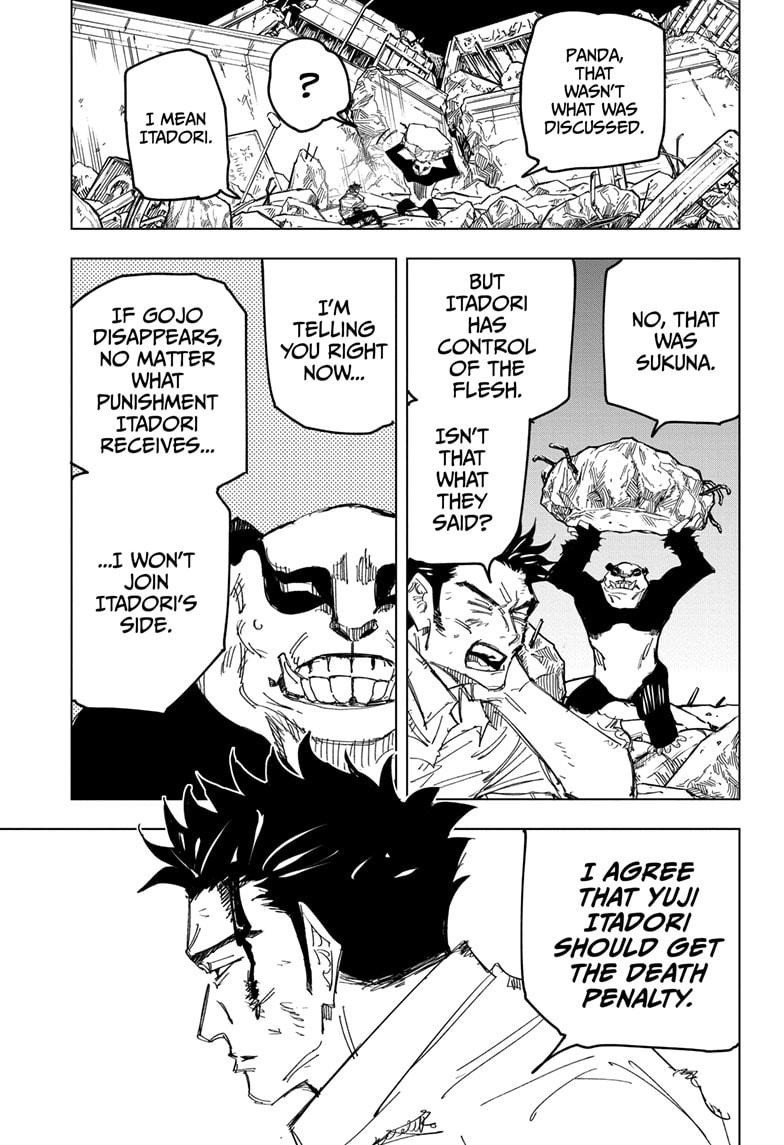 JuJutsu Kaisen Manga Chapter 133