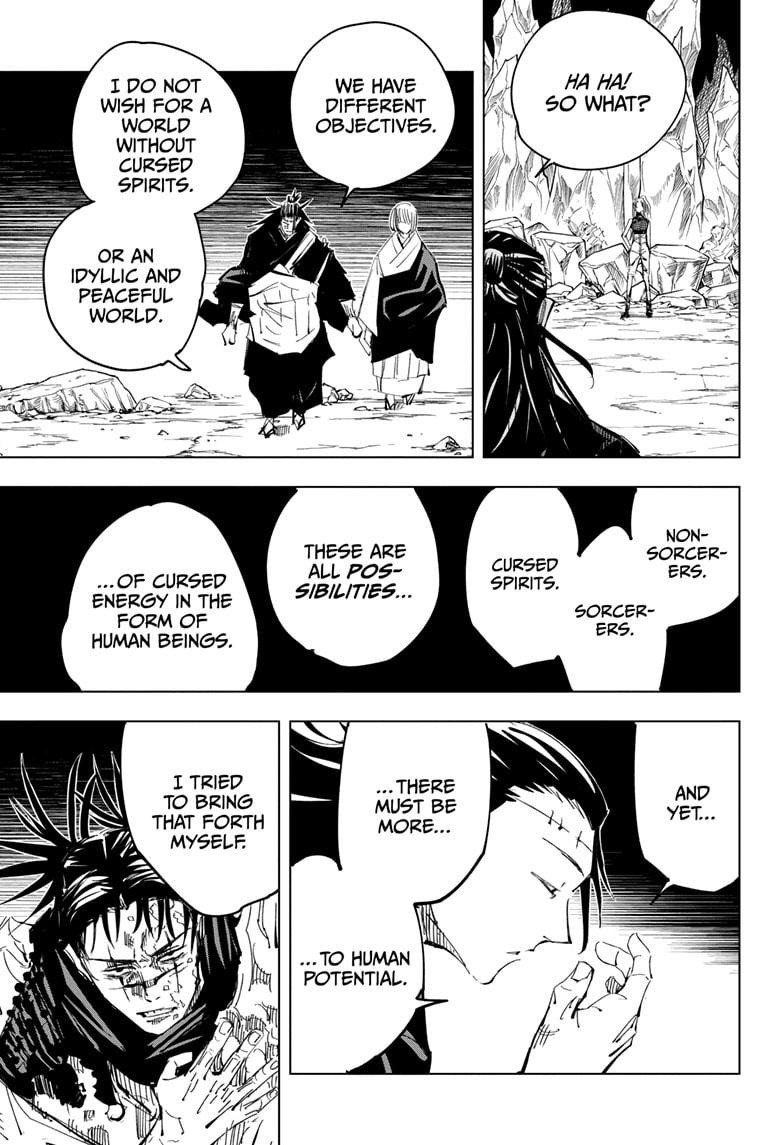 JuJutsu Kaisen Manga Chapter 136