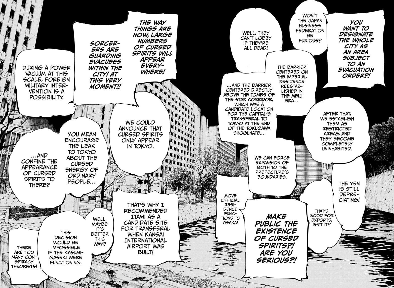 JuJutsu Kaisen Manga Chapter 137