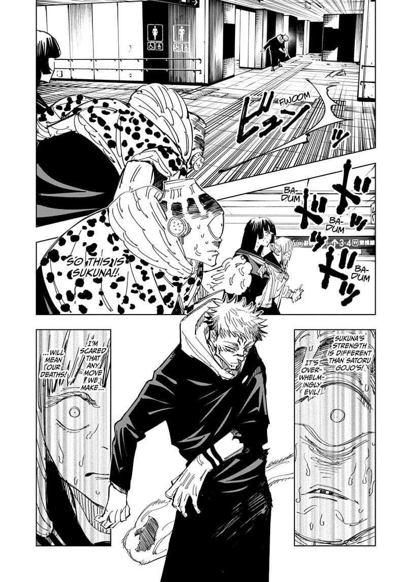 JuJutsu Kaisen Manga Chapter 112