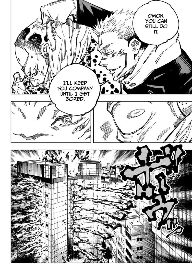 JuJutsu Kaisen Manga Chapter 115
