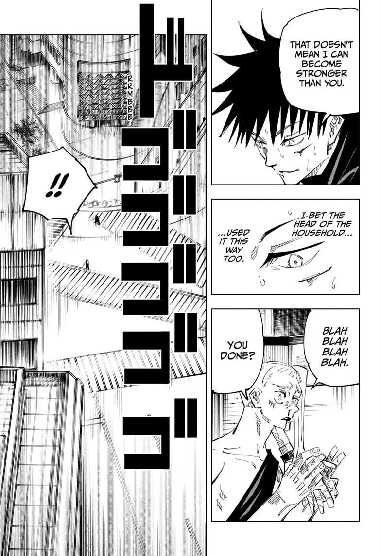 JuJutsu Kaisen Manga Chapter 117