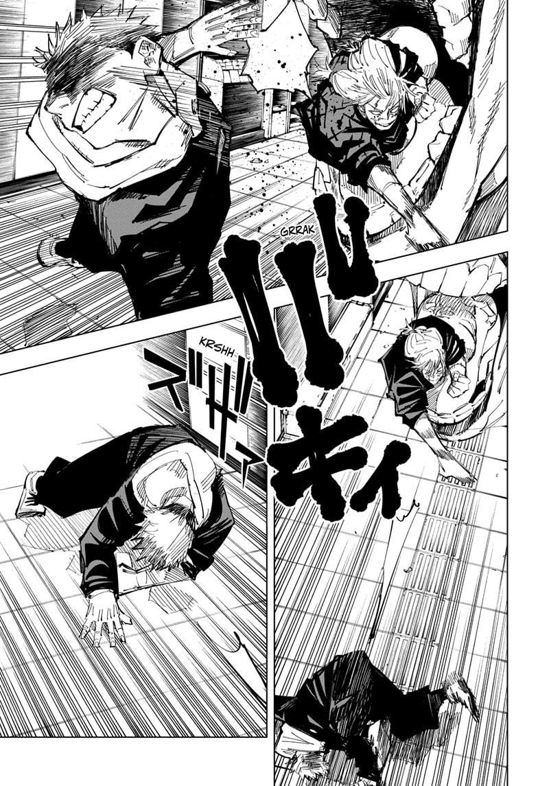 JuJutsu Kaisen Manga Chapter 121