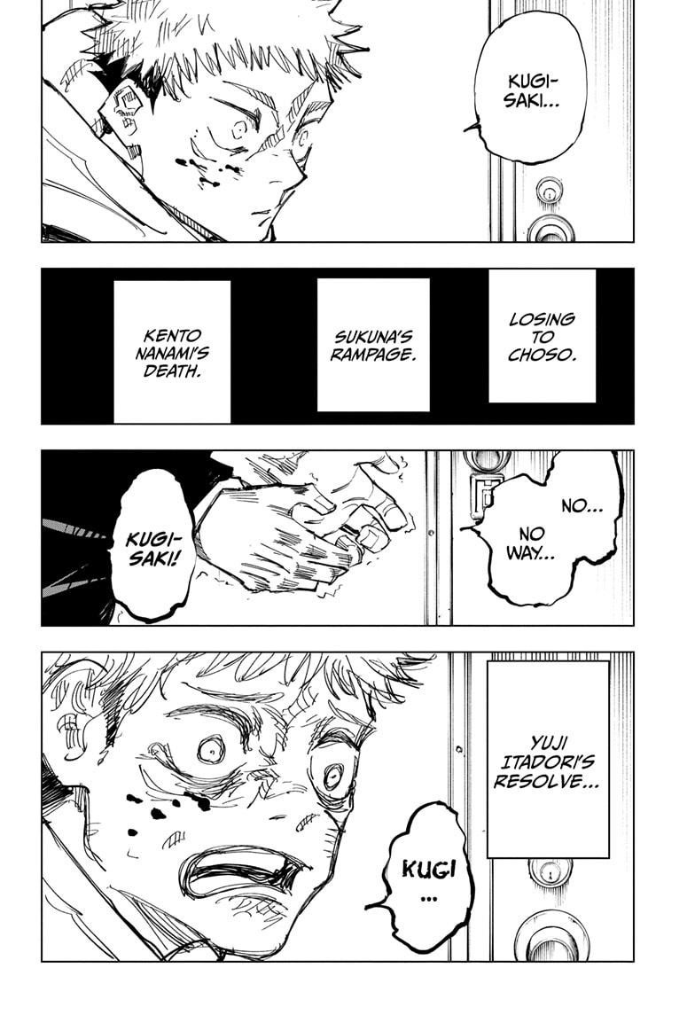 JuJutsu Kaisen Manga Chapter 126