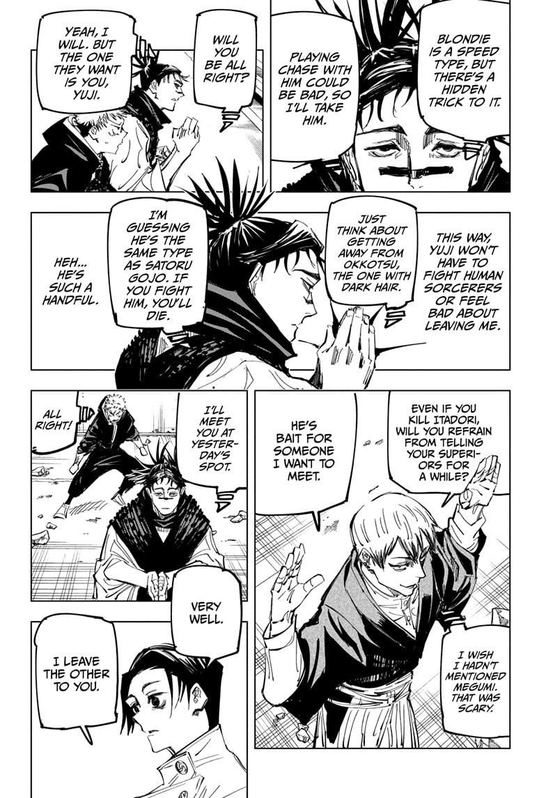 JuJutsu Kaisen Manga Chapter 140