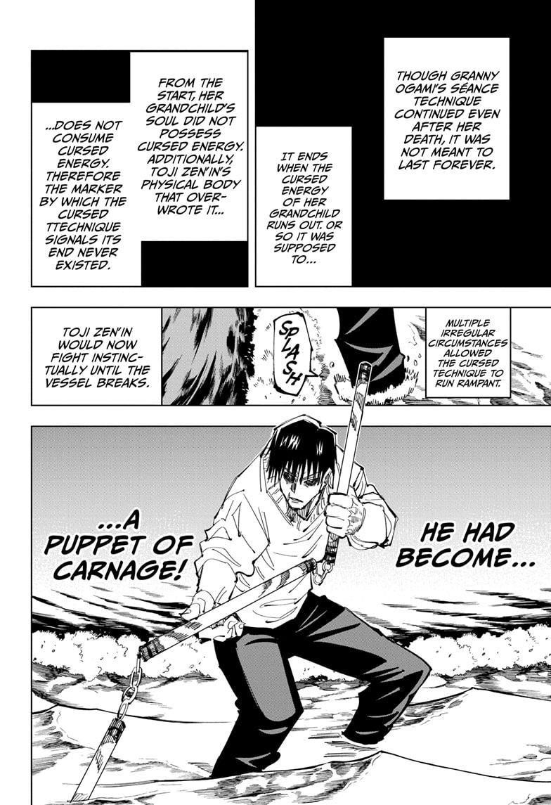 JuJutsu Kaisen Manga Chapter 110