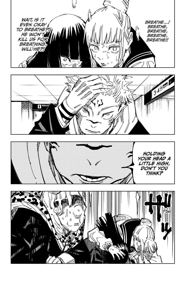 JuJutsu Kaisen Manga Chapter 112