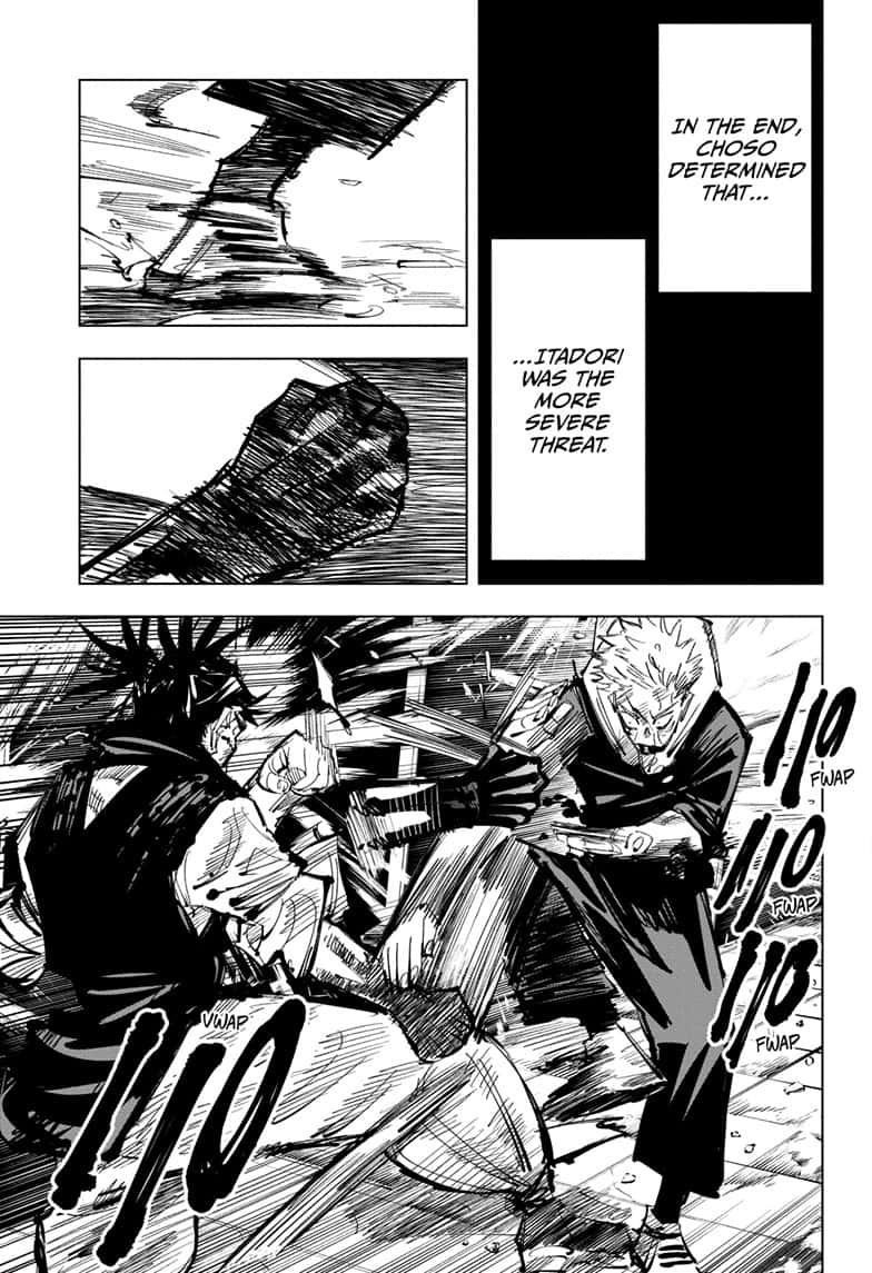 JuJutsu Kaisen Manga Chapter 105