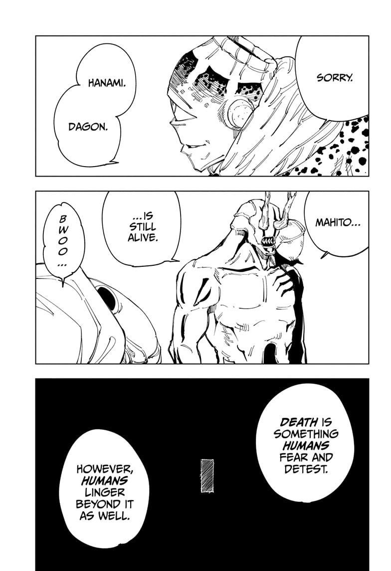 JuJutsu Kaisen Manga Chapter 116