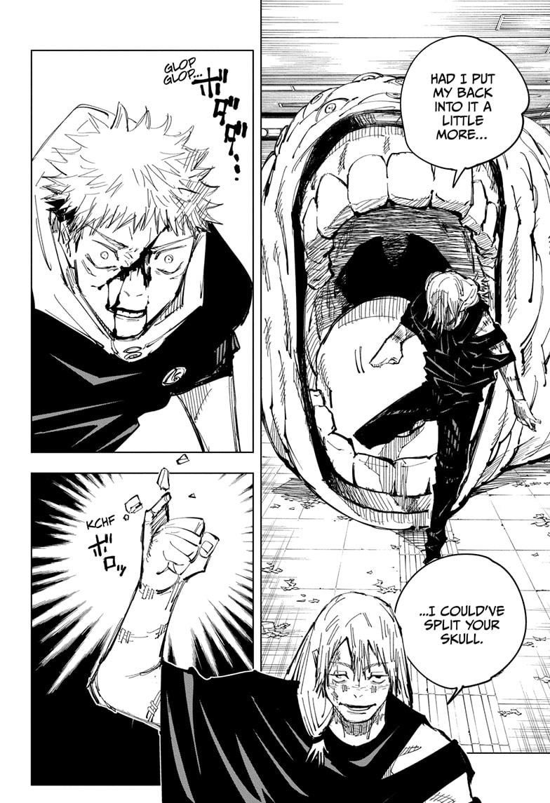 JuJutsu Kaisen Manga Chapter 121