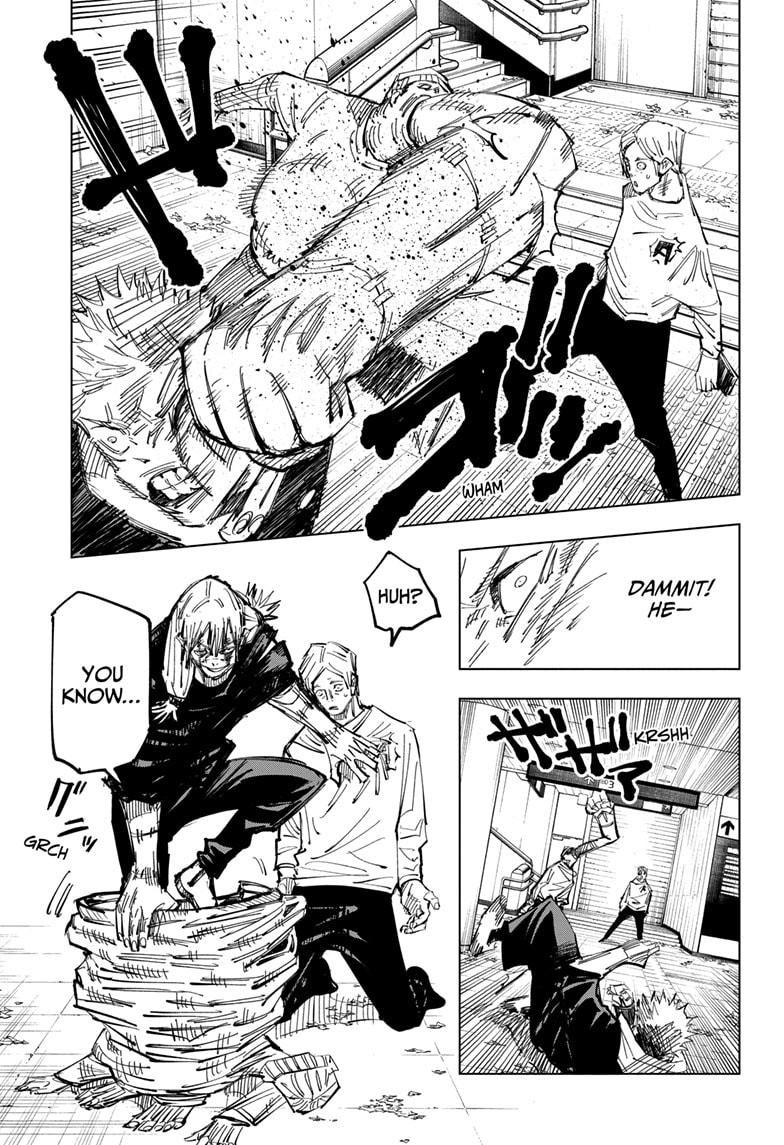 JuJutsu Kaisen Manga Chapter 122