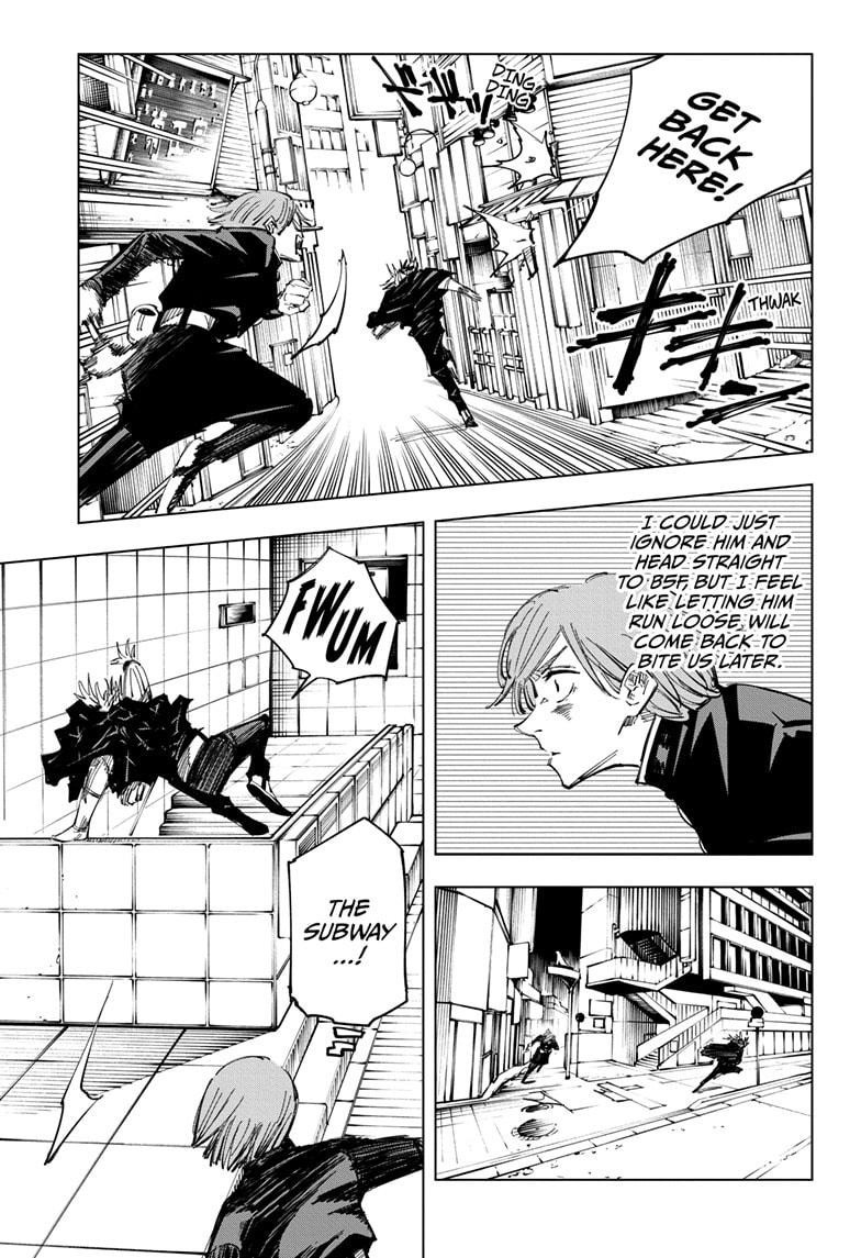 JuJutsu Kaisen Manga Chapter 124