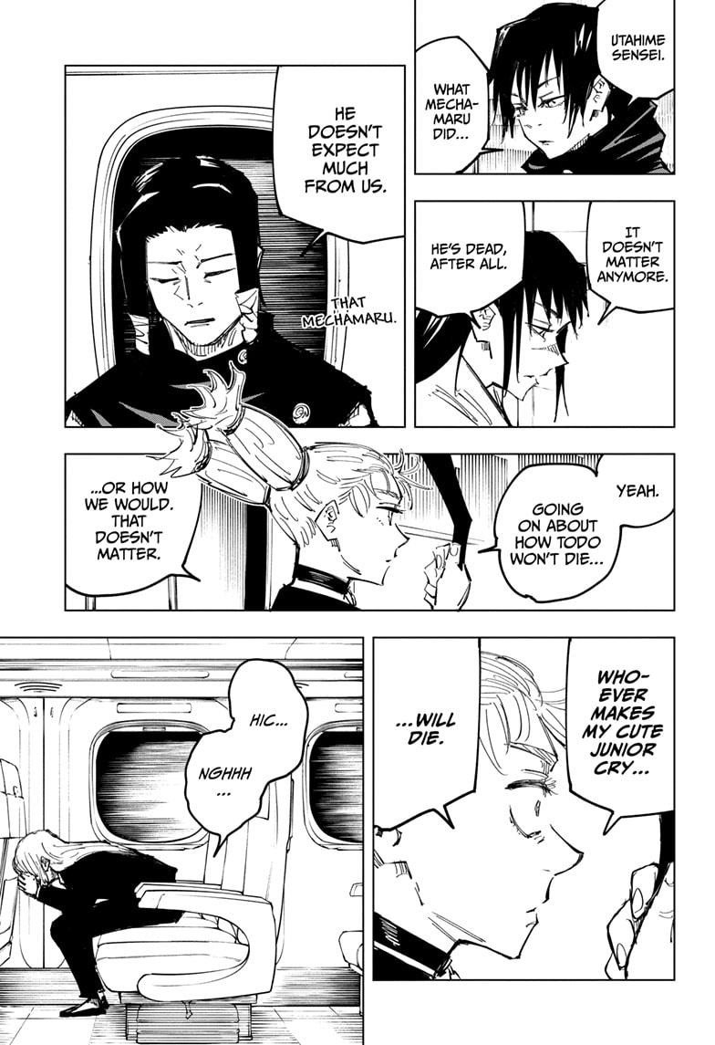 JuJutsu Kaisen Manga Chapter 128