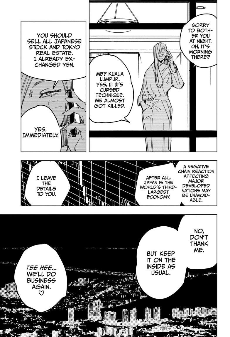 JuJutsu Kaisen Manga Chapter 133