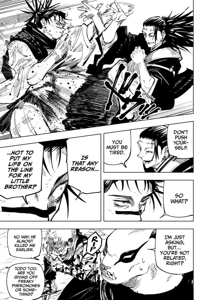 JuJutsu Kaisen Manga Chapter 135