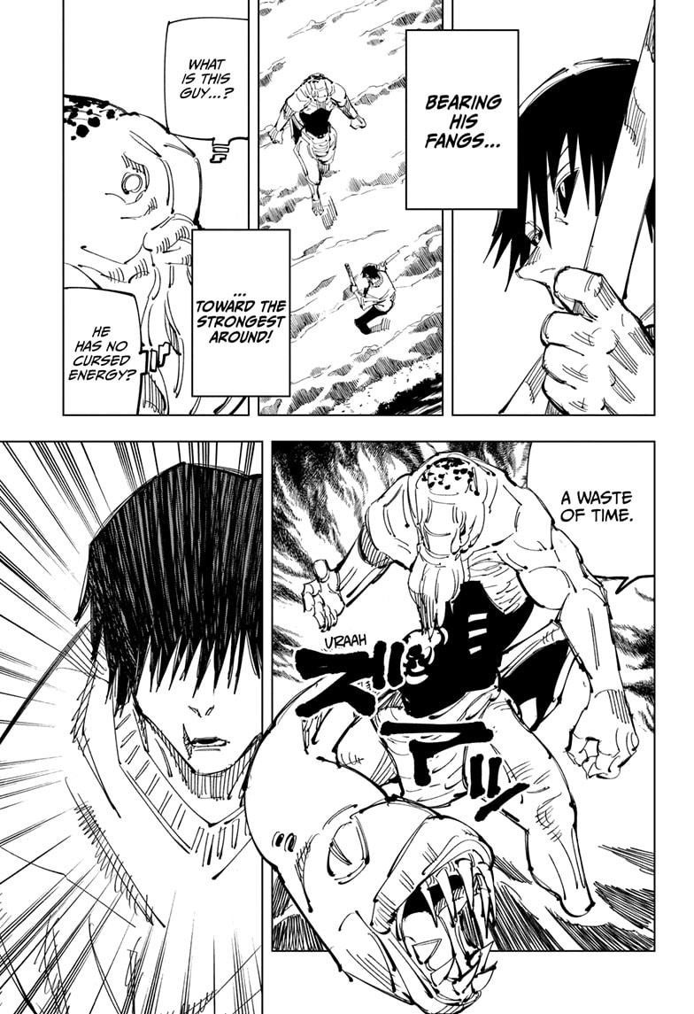 JuJutsu Kaisen Manga Chapter 110
