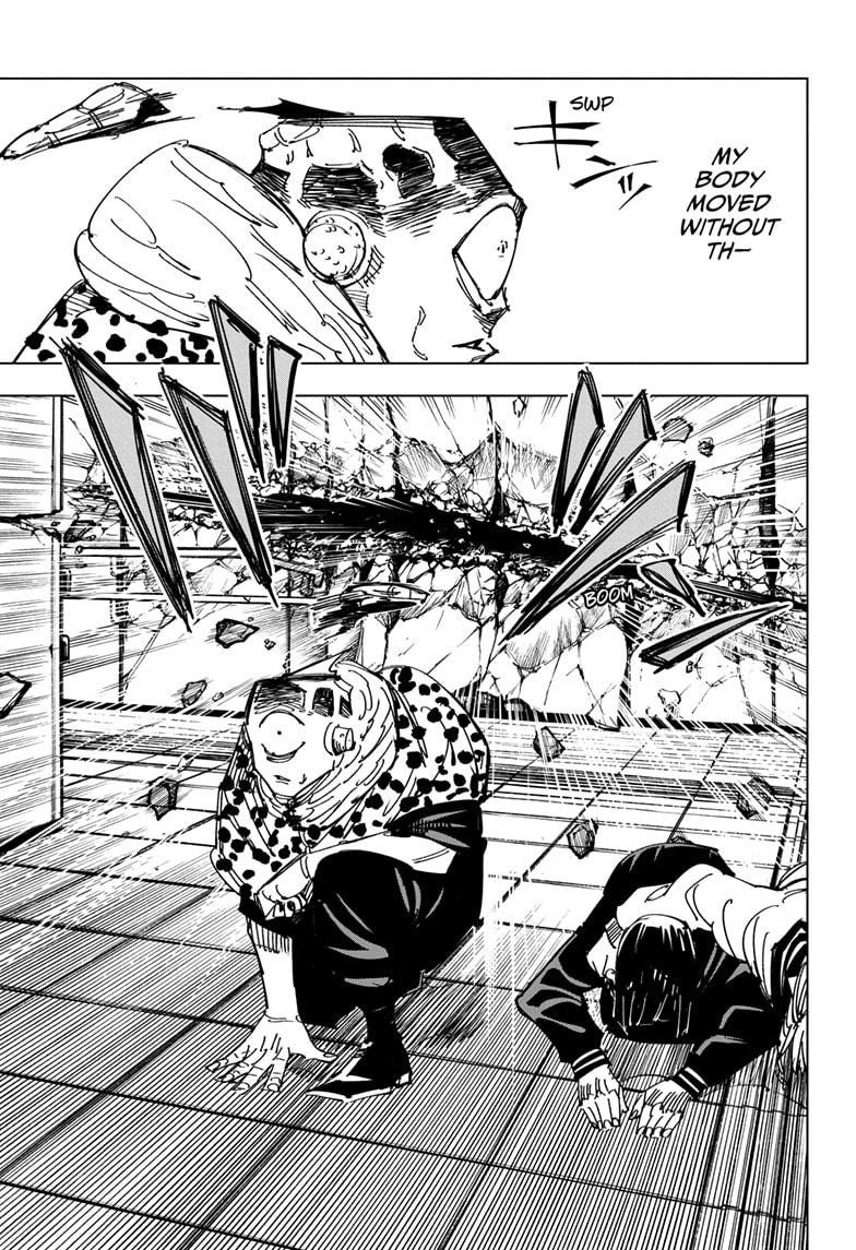 JuJutsu Kaisen Manga Chapter 112