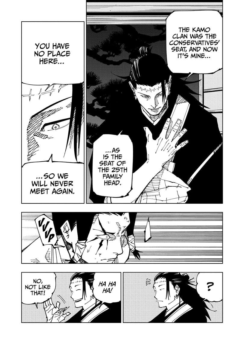 JuJutsu Kaisen Manga Chapter 191