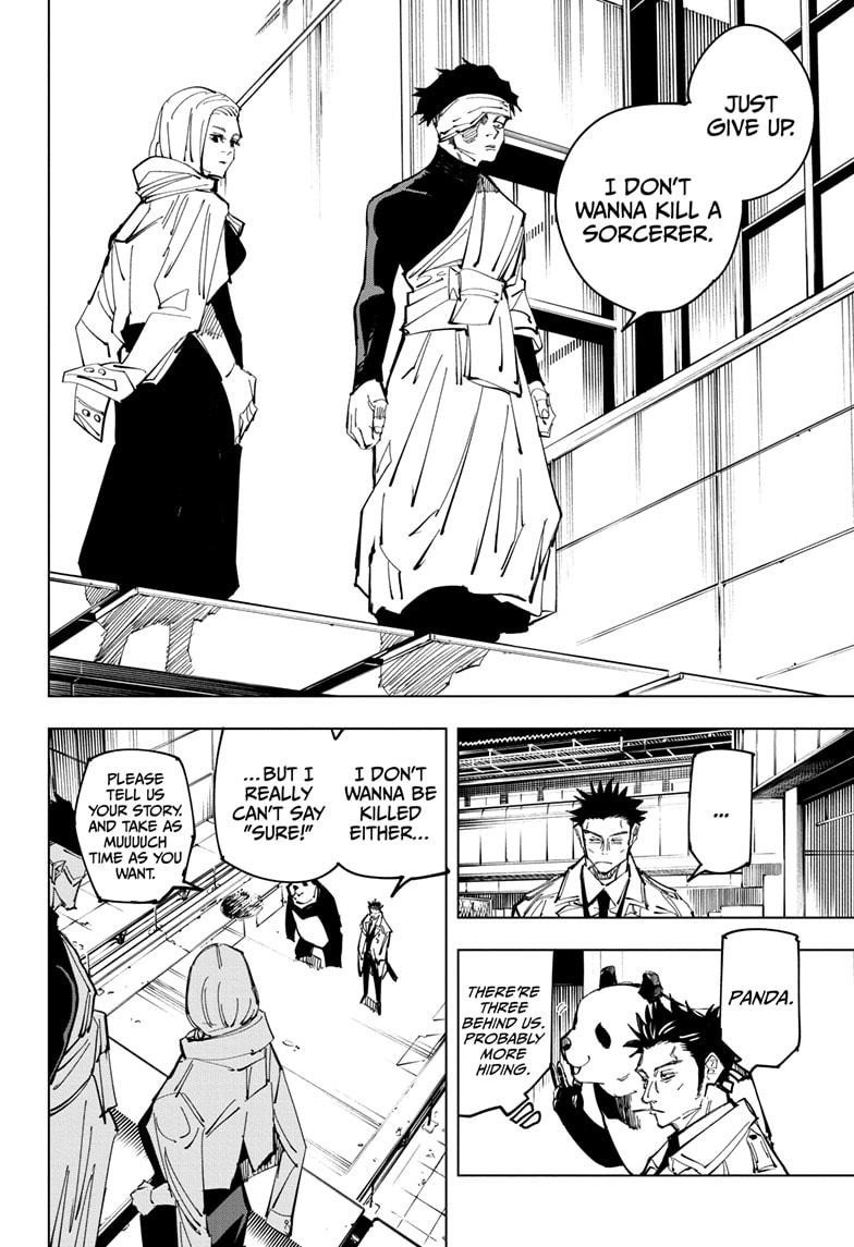 JuJutsu Kaisen Manga Chapter 114