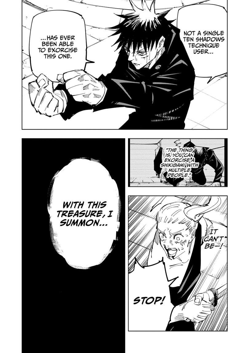 JuJutsu Kaisen Manga Chapter 117