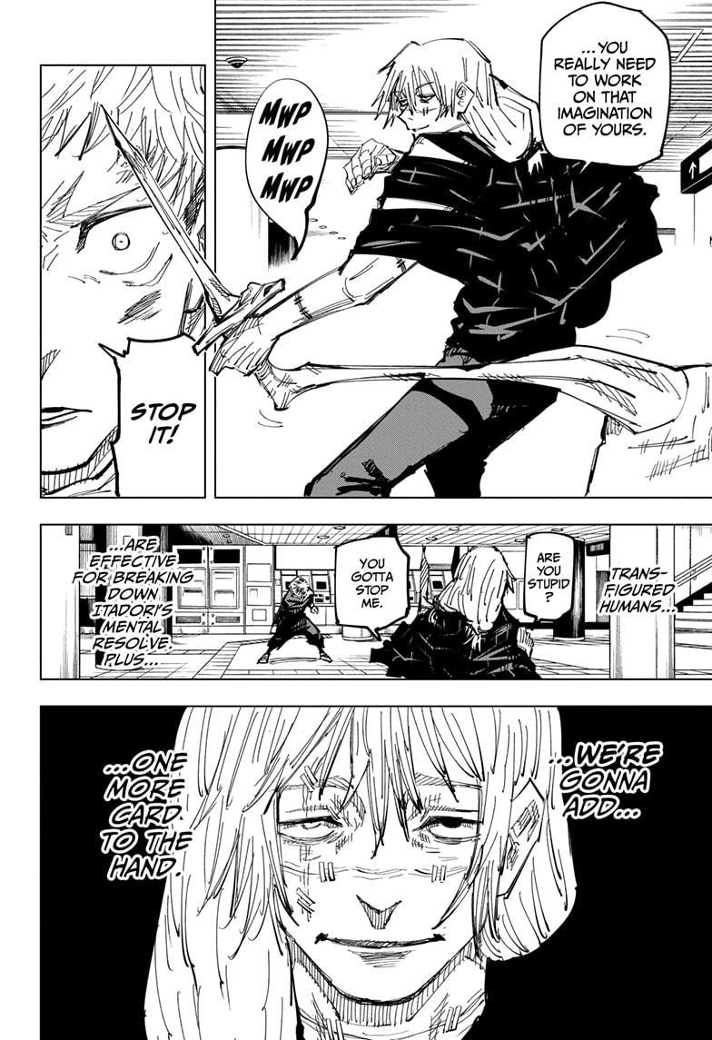 JuJutsu Kaisen Manga Chapter 122