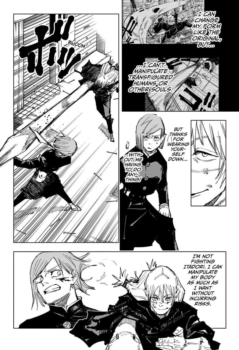 JuJutsu Kaisen Manga Chapter 123
