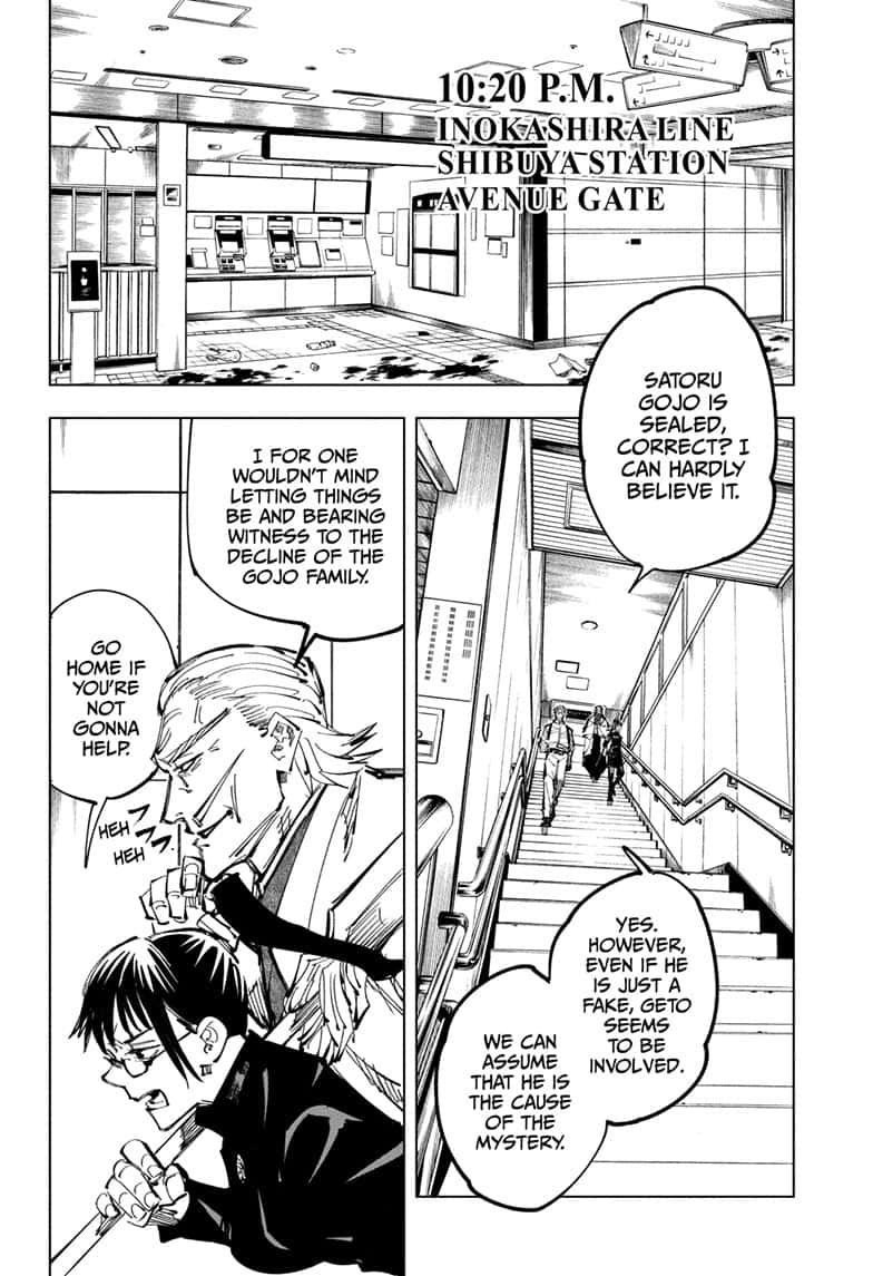 JuJutsu Kaisen Manga Chapter 106