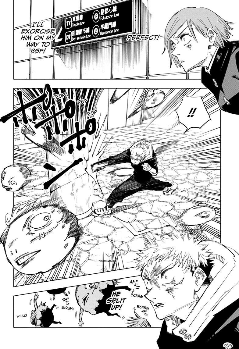JuJutsu Kaisen Manga Chapter 124