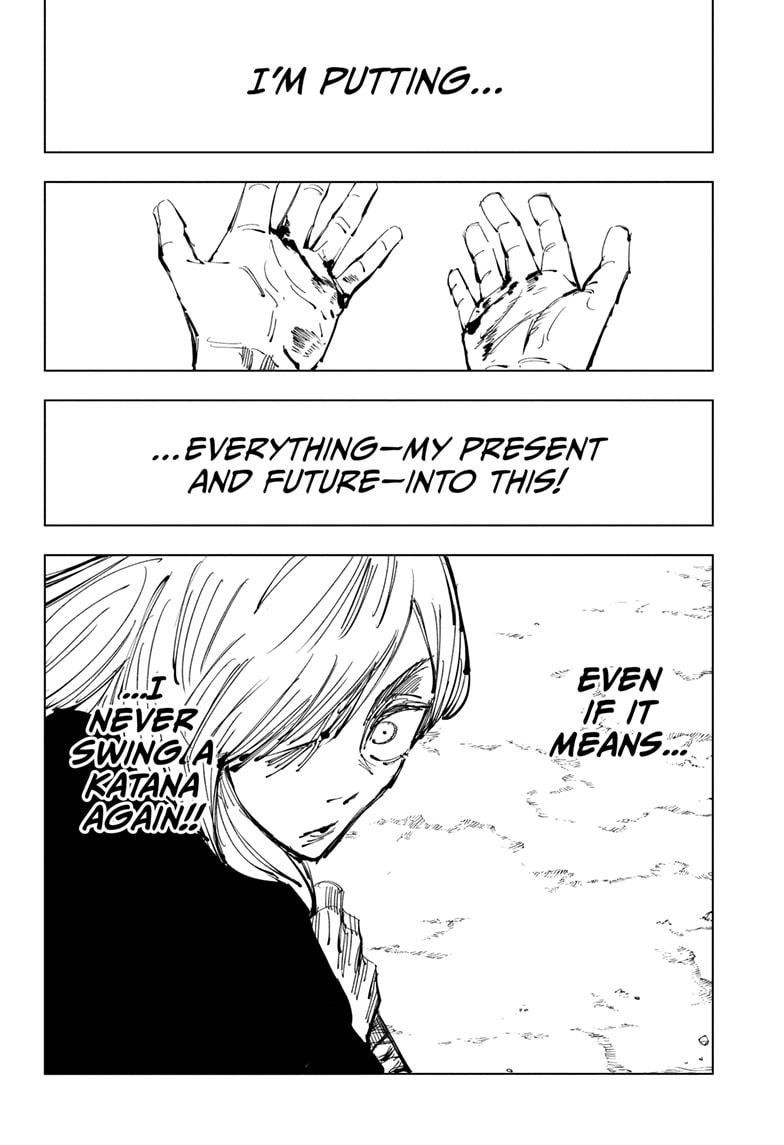 JuJutsu Kaisen Manga Chapter 134