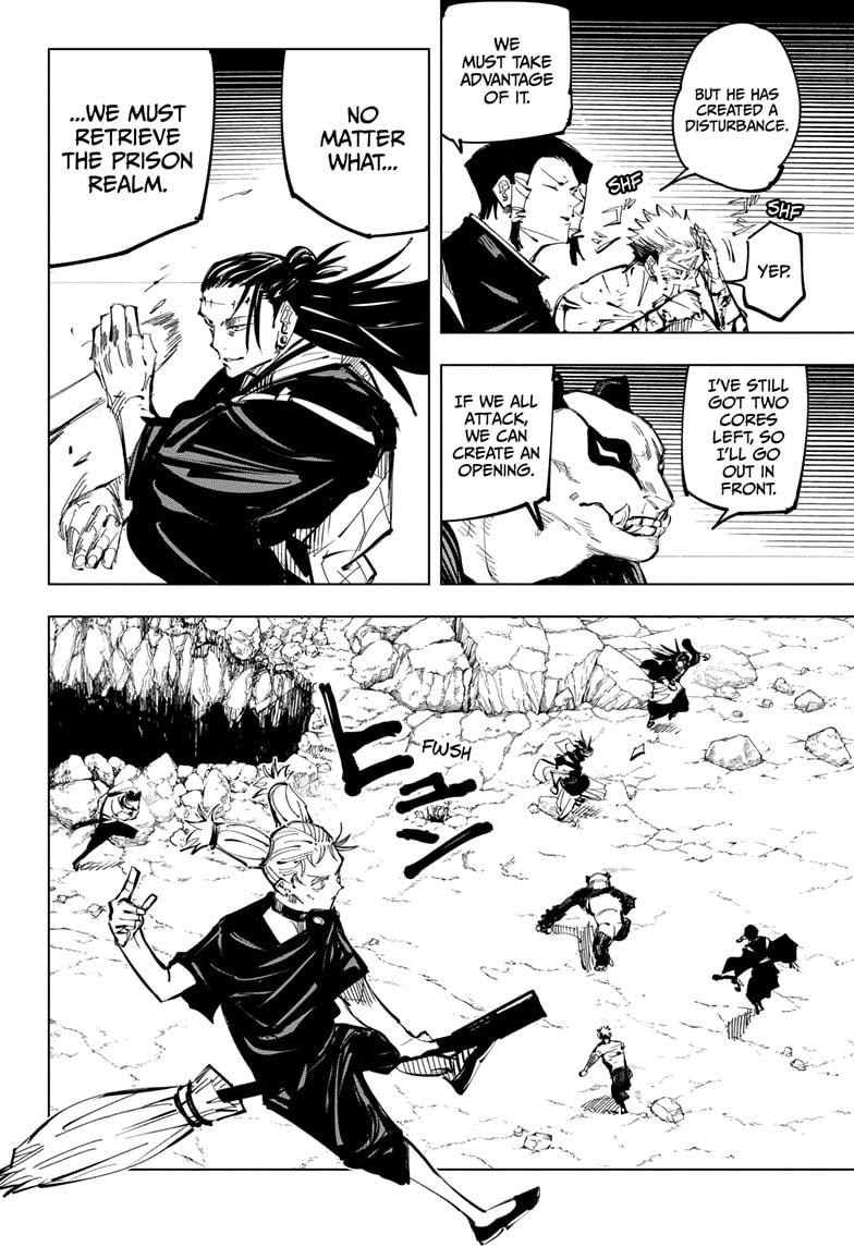 JuJutsu Kaisen Manga Chapter 135
