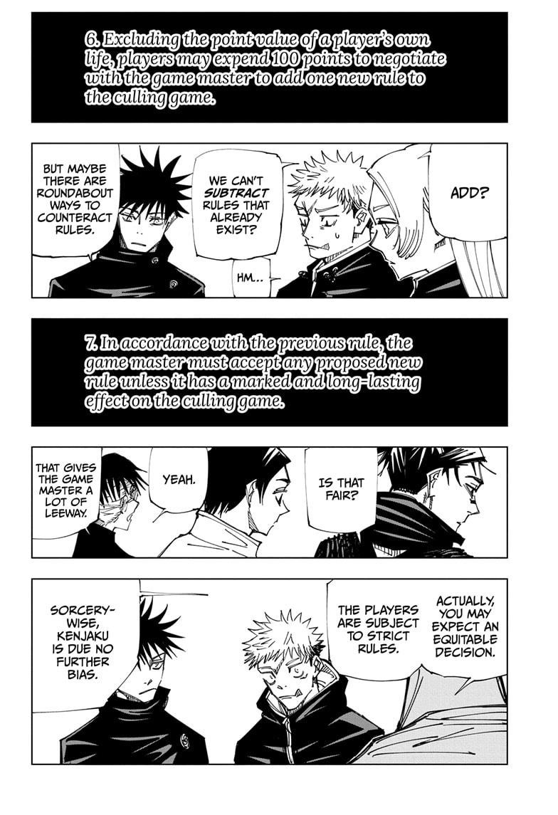 JuJutsu Kaisen Manga Chapter 146