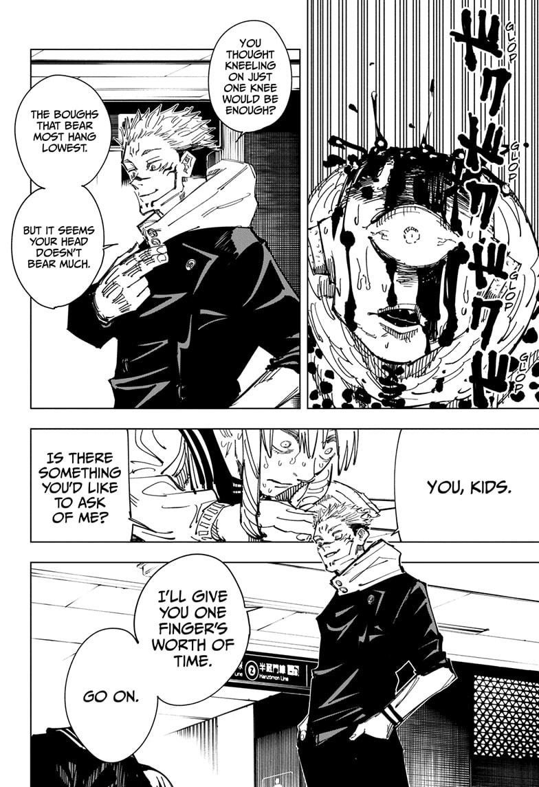 JuJutsu Kaisen Manga Chapter 112