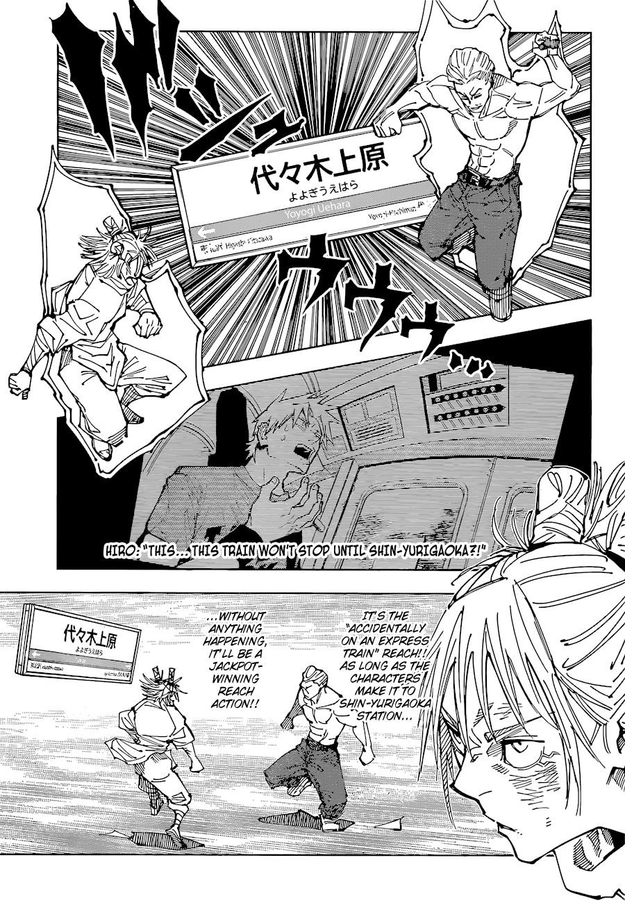 JuJutsu Kaisen Manga Chapter 187