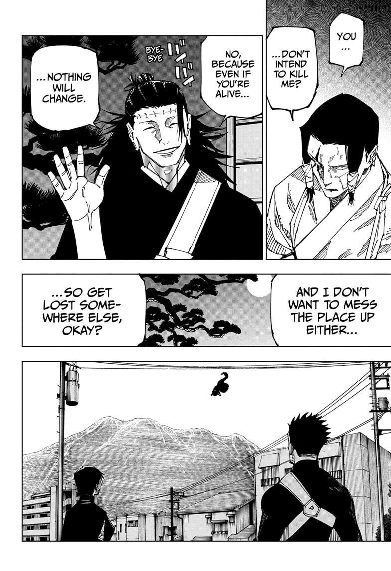 JuJutsu Kaisen Manga Chapter 191