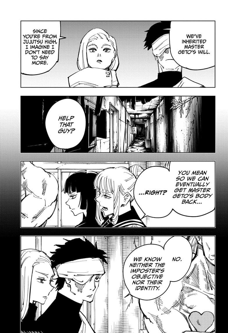 JuJutsu Kaisen Manga Chapter 114
