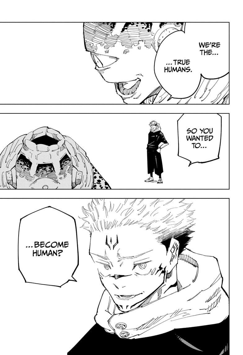 JuJutsu Kaisen Manga Chapter 116