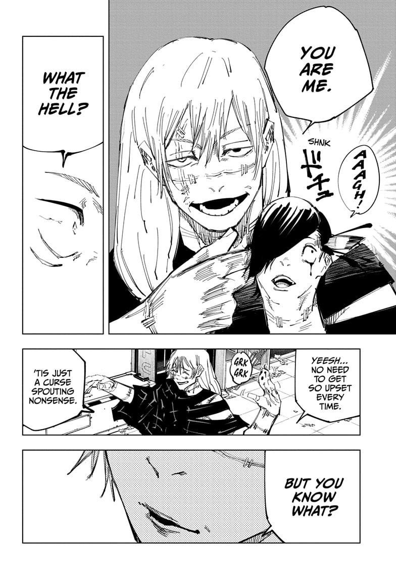 JuJutsu Kaisen Manga Chapter 121