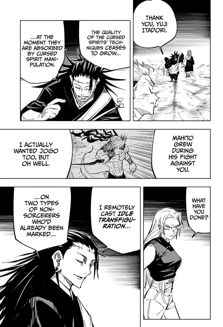 JuJutsu Kaisen Manga Chapter 136