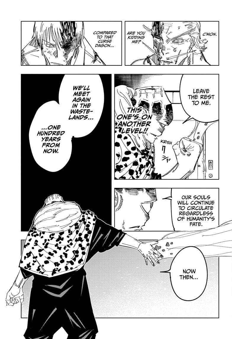 JuJutsu Kaisen Manga Chapter 111