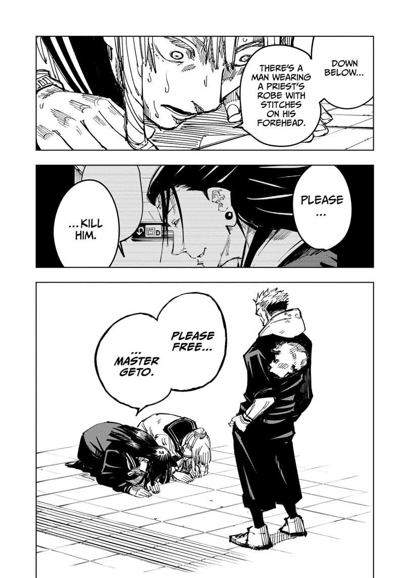JuJutsu Kaisen Manga Chapter 112