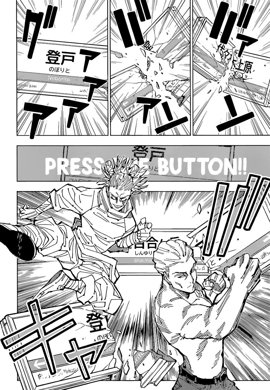 JuJutsu Kaisen Manga Chapter 187