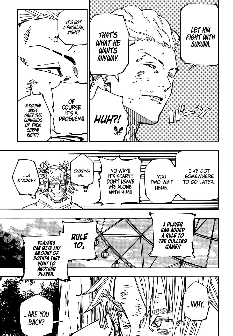 JuJutsu Kaisen Manga Chapter 190