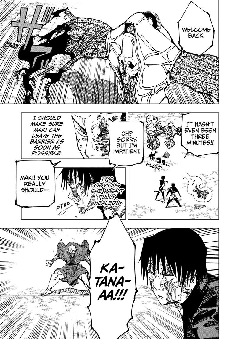 JuJutsu Kaisen Manga Chapter 195