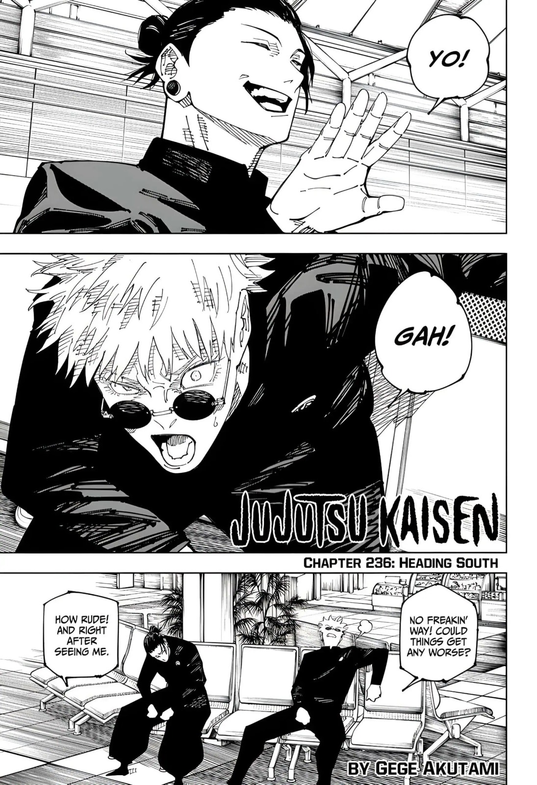 JuJutsu Kaisen Manga Chapter 236