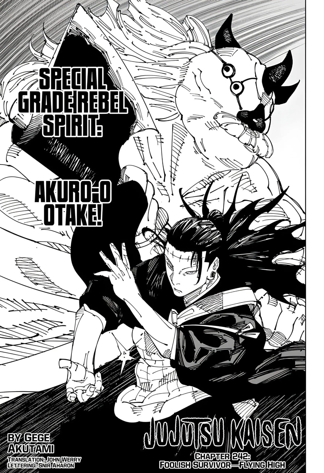 JuJutsu Kaisen Manga Chapter 242