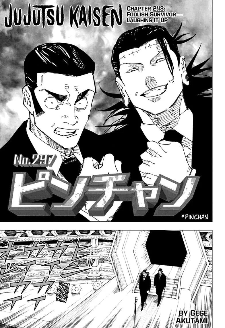 JuJutsu Kaisen Manga Chapter 243