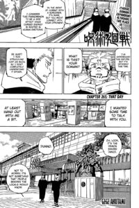 Read jujutsu kaisen (JJK) manga Chapter 265 online [English Version]