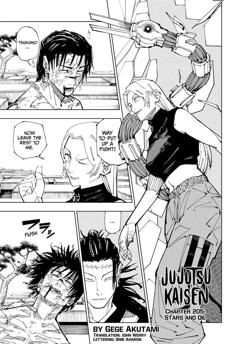 JuJutsu Kaisen Manga Chapter 205